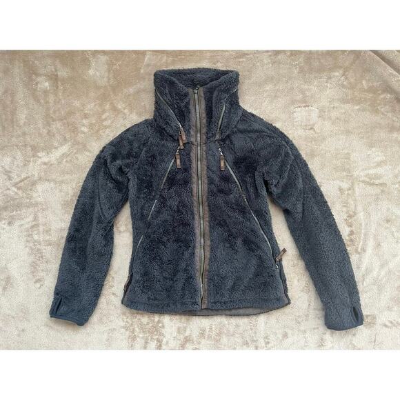 Kuhl‎ Flight Jacket Brown Fleece Women’s Size Medium - Picture 2 of 8